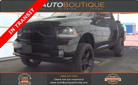 Black 2018 Ram 1500 Sport for sale in Jacksonville, FL