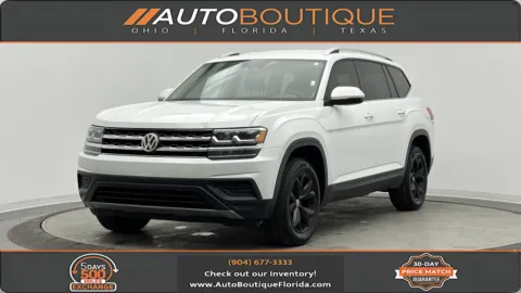 White 2019 Volkswagen Atlas 2.0T S for sale in Jacksonville, FL