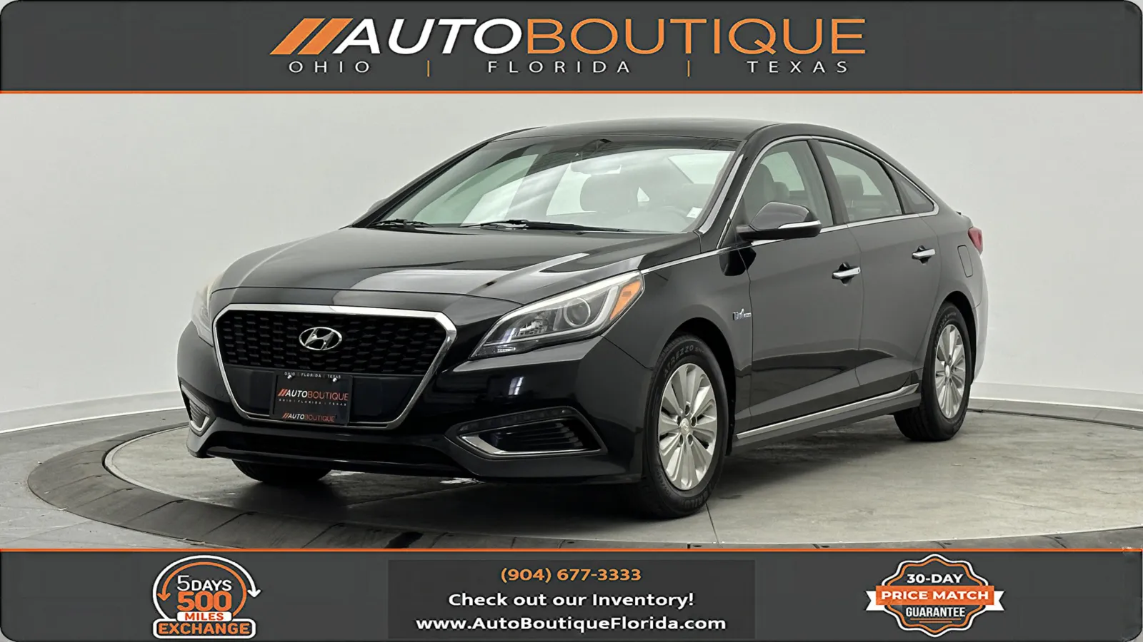 Black 2016 Hyundai Sonata Hybrid SE for sale in Jacksonville, FL