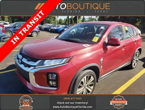 Red 2021 Mitsubishi Outlander Sport ES for sale in Jacksonville, FL