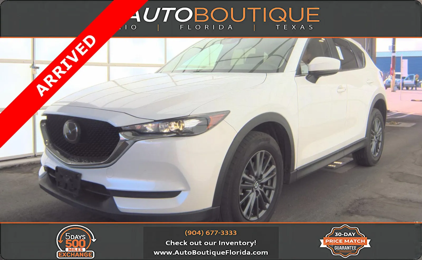 White 2020 Mazda CX-5 Touring for sale in Jacksonville, FL