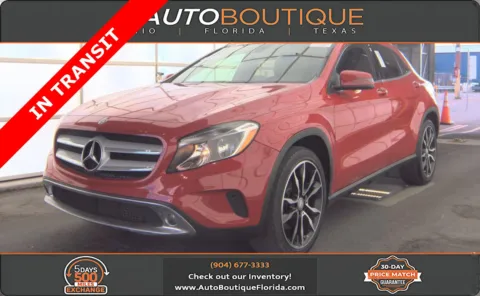 Red 2017 Mercedes-Benz GLA 250 for sale in Jacksonville, FL