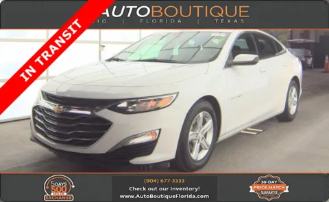 White 2023 Chevrolet Malibu LS for sale in Jacksonville, FL