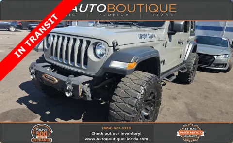 Gray 2020 Jeep Wrangler Unlimited Sport S for sale in Jacksonville, FL