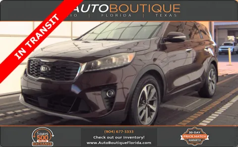Red 2019 Kia Sorento EX V6 for sale in Jacksonville, FL