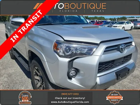 Silver 2021 Toyota 4Runner TRD Off Road Premium for sale in Jacksonville, FL