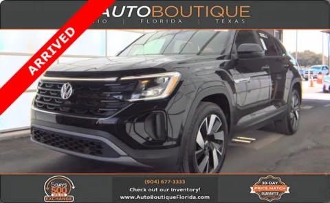Black 2024 Volkswagen Atlas Cross Sport 2.0T SE w/Technology for sale in Jacksonville, FL