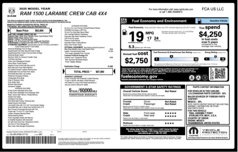 More photos of 2025 Ram 1500 Laramie at Auto Boutique Florida, FL