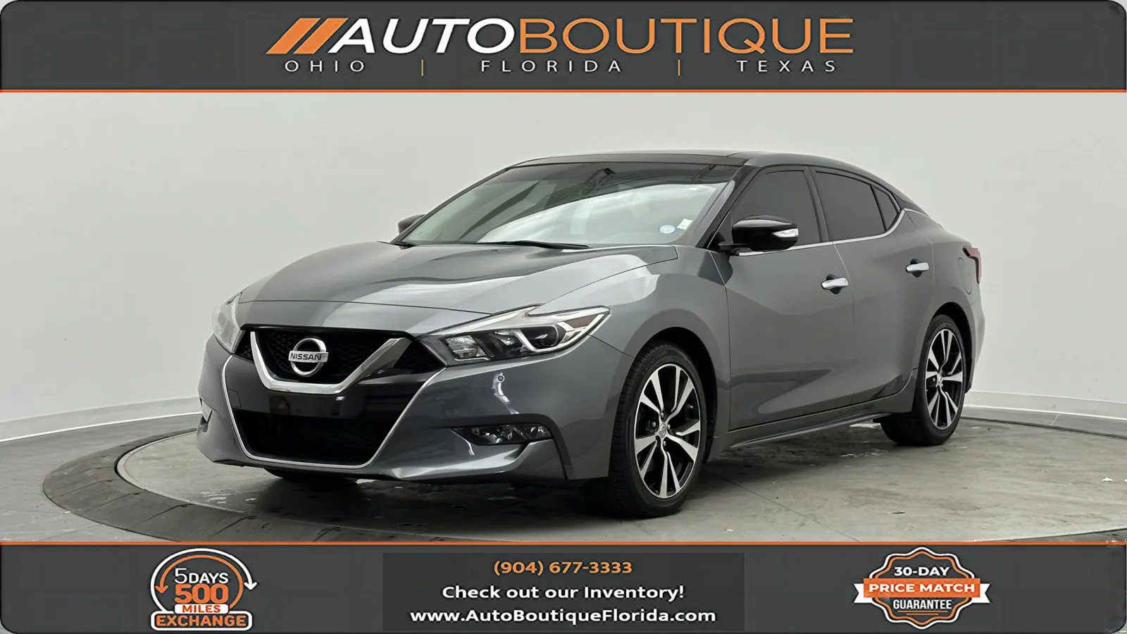 2018 Nissan Maxima SL for sale in Jacksonville, FL