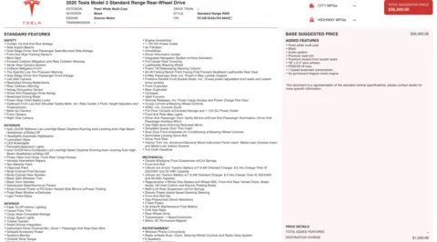 More photos of 2020 Tesla Model 3 Standard Range Plus at Auto Boutique Florida, FL