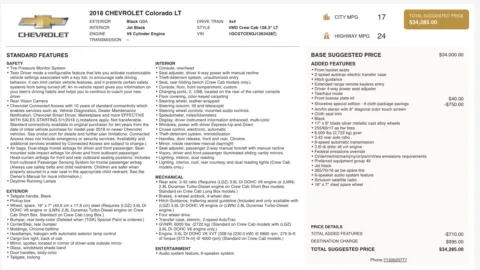 More photos of 2018 Chevrolet Colorado 4WD LT at Auto Boutique Florida, FL