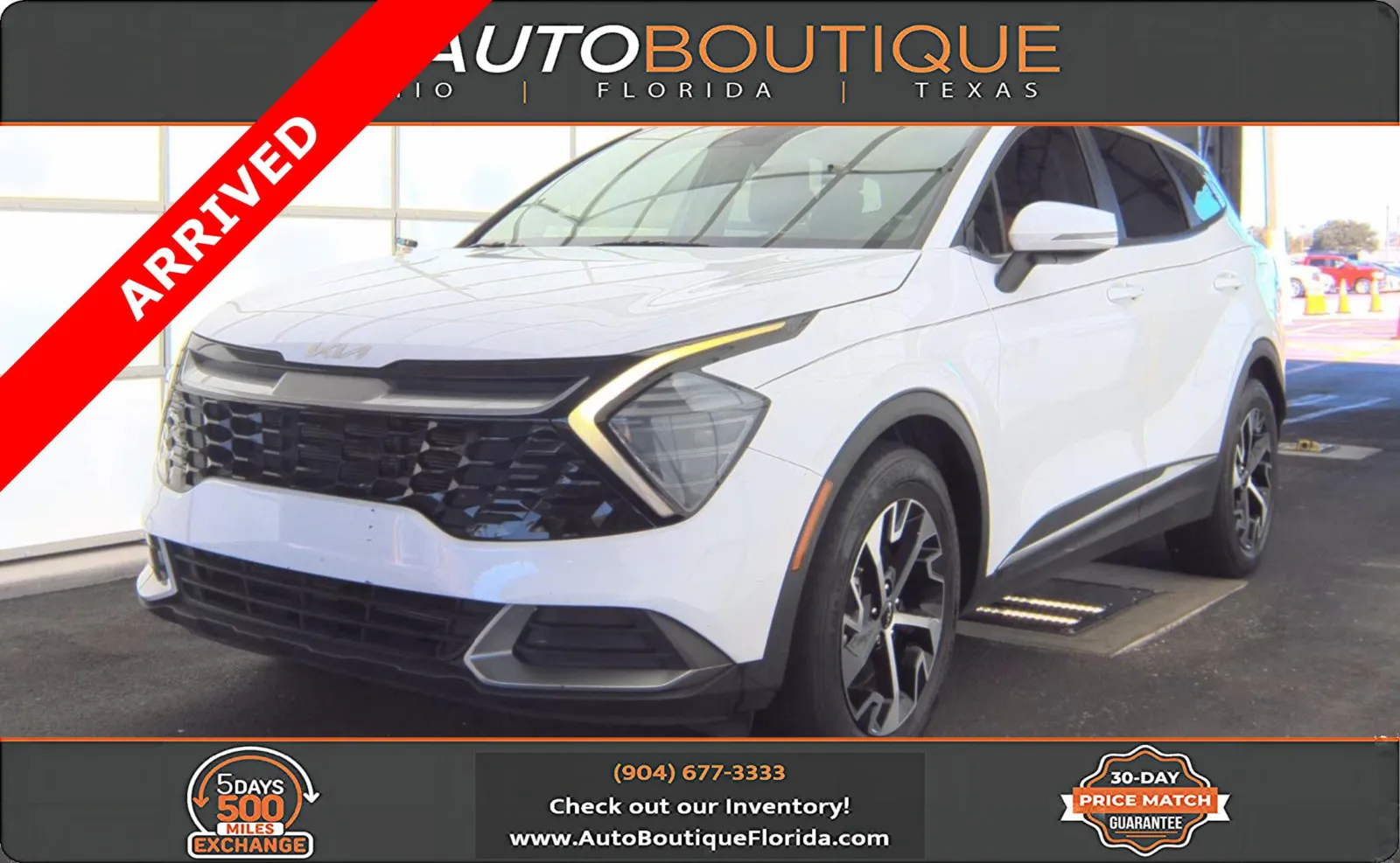 White 2024 Kia Sportage EX for sale in Jacksonville, FL