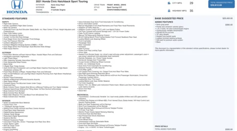 More photos of 2021 Honda Civic Hatchback Sport Touring at Auto Boutique Florida, FL