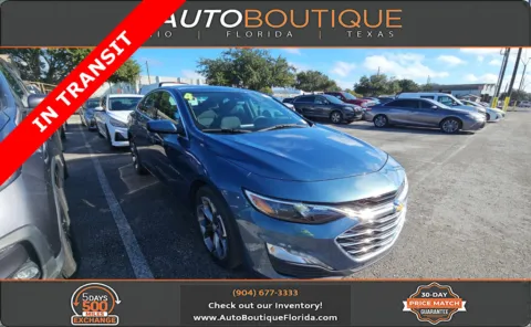 Blue 2024 Chevrolet Malibu LT for sale in Jacksonville, FL