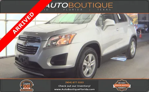 Silver 2015 Chevrolet Trax LT for sale in Jacksonville, FL