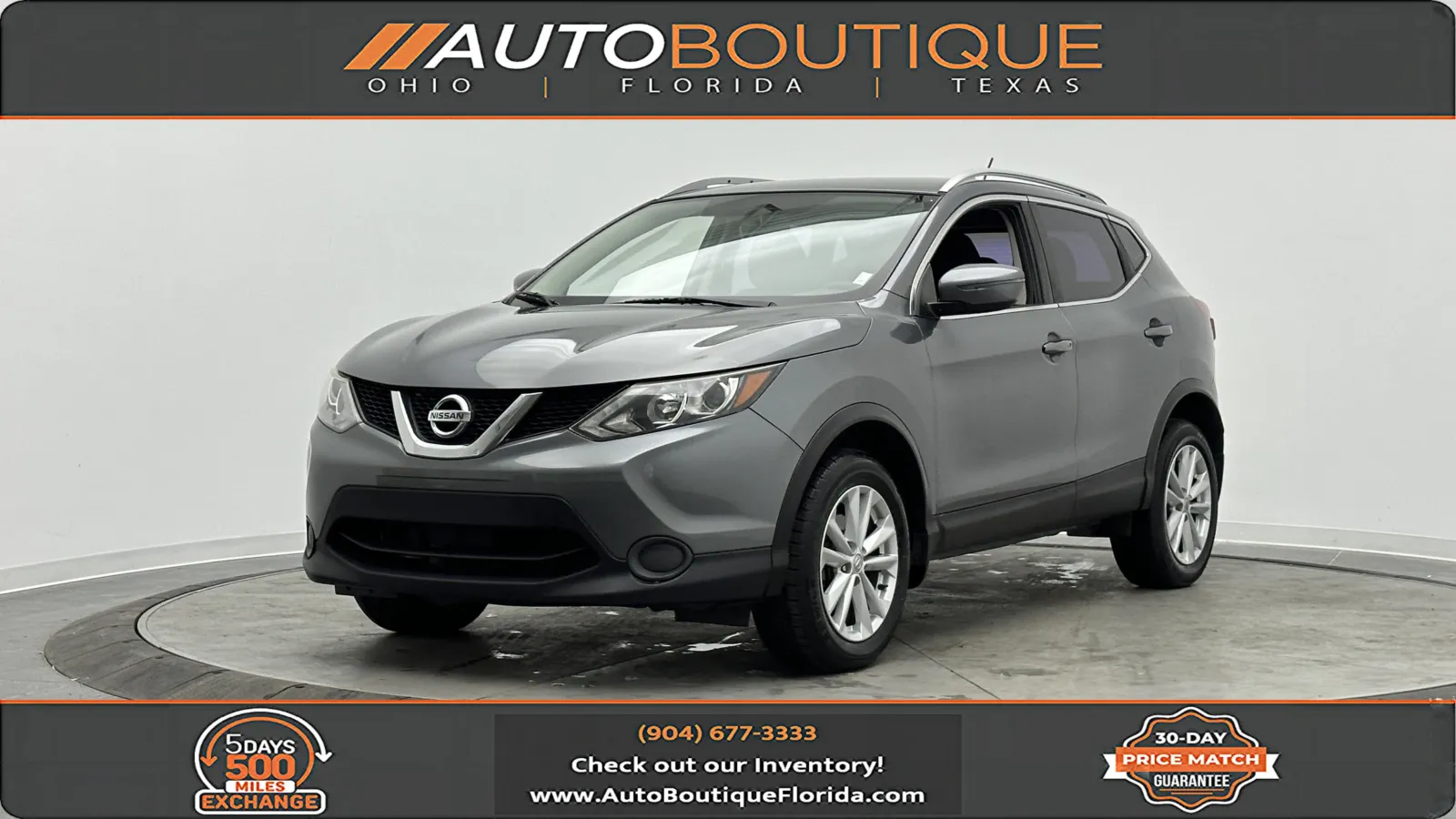 2017 Nissan Rogue Sport SV for sale in Jacksonville, FL