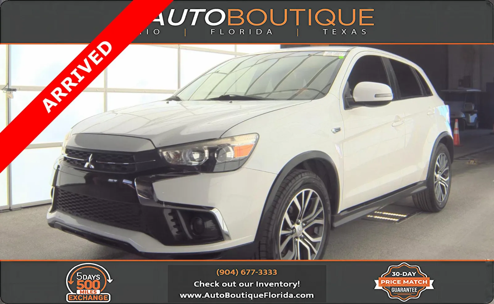 White 2019 Mitsubishi Outlander Sport LE 2.0 for sale in Jacksonville, FL
