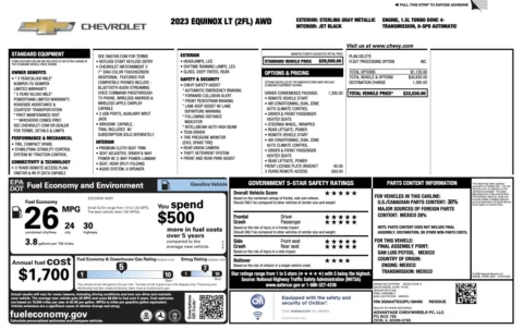 Photos of 2023 Chevrolet Equinox LT for sale in Jacksonville, FL at Auto Boutique Florida