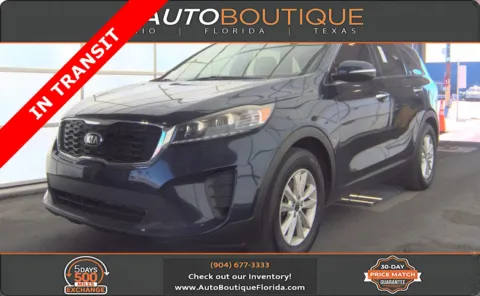 Blue 2019 Kia Sorento LX V6 for sale in Jacksonville, FL