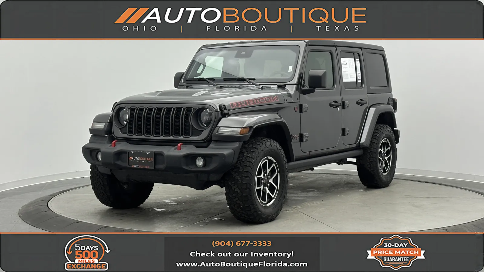 2024 Jeep Wrangler Rubicon for sale in Jacksonville, FL