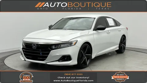 White 2022 Honda Accord Hybrid Sport for sale in Jacksonville, FL