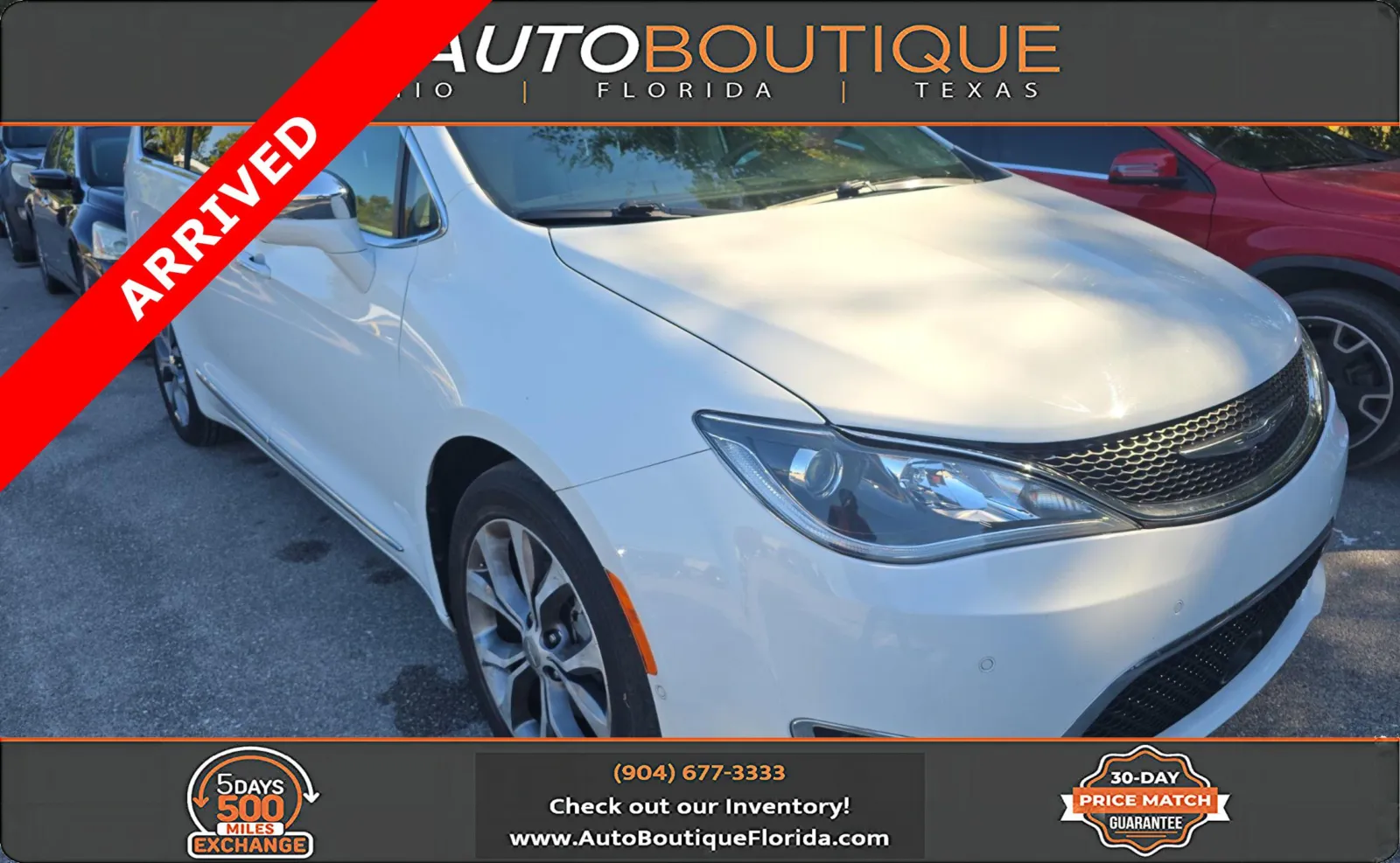 2017 Chrysler Pacifica Limited for sale in Jacksonville, FL