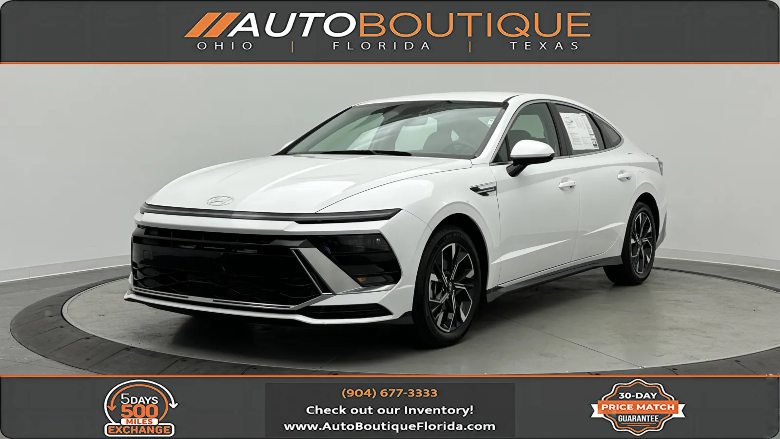 White 2024 Hyundai Sonata SEL for sale in Jacksonville, FL