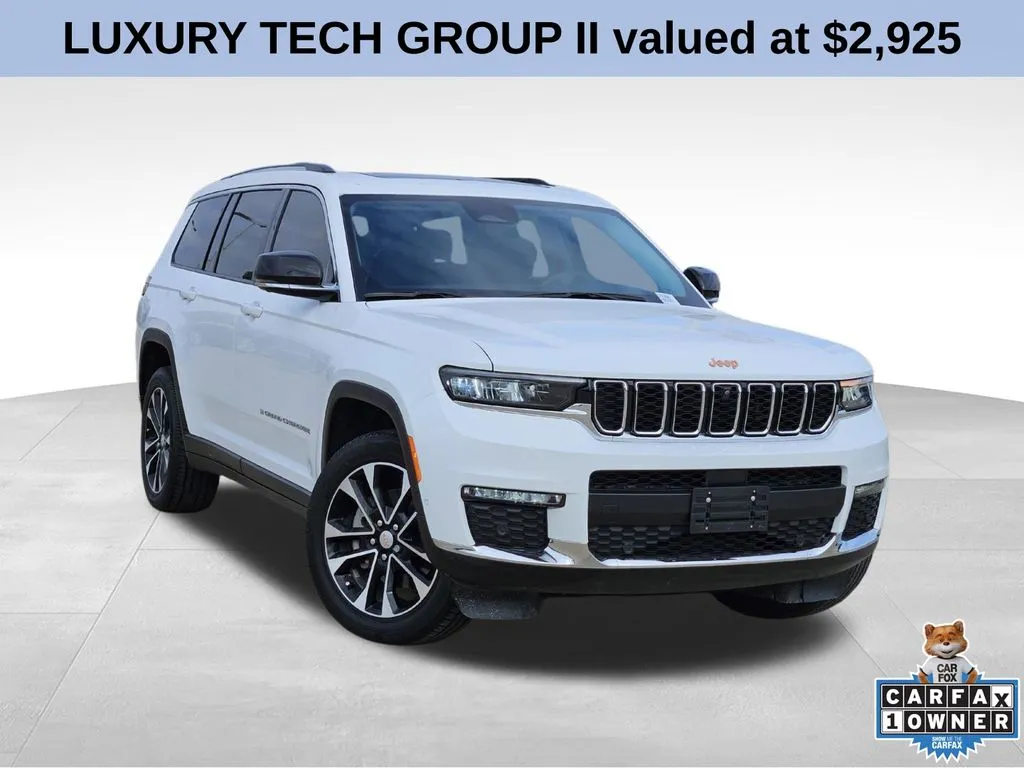 White 2024 Jeep Grand Cherokee L Limited for sale in Broken Arrow, OK