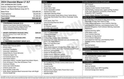 More photos of 2024 Chevrolet Blazer LT at Jim Norton Chevrolet, OK