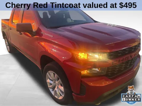 Red 2021 Chevrolet Silverado 1500 Custom for sale in Broken Arrow, OK