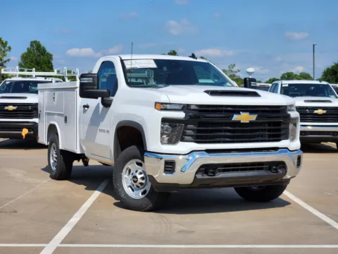 White 2024 Chevrolet Silverado 2500HD Work Truck for sale in Broken Arrow, OK