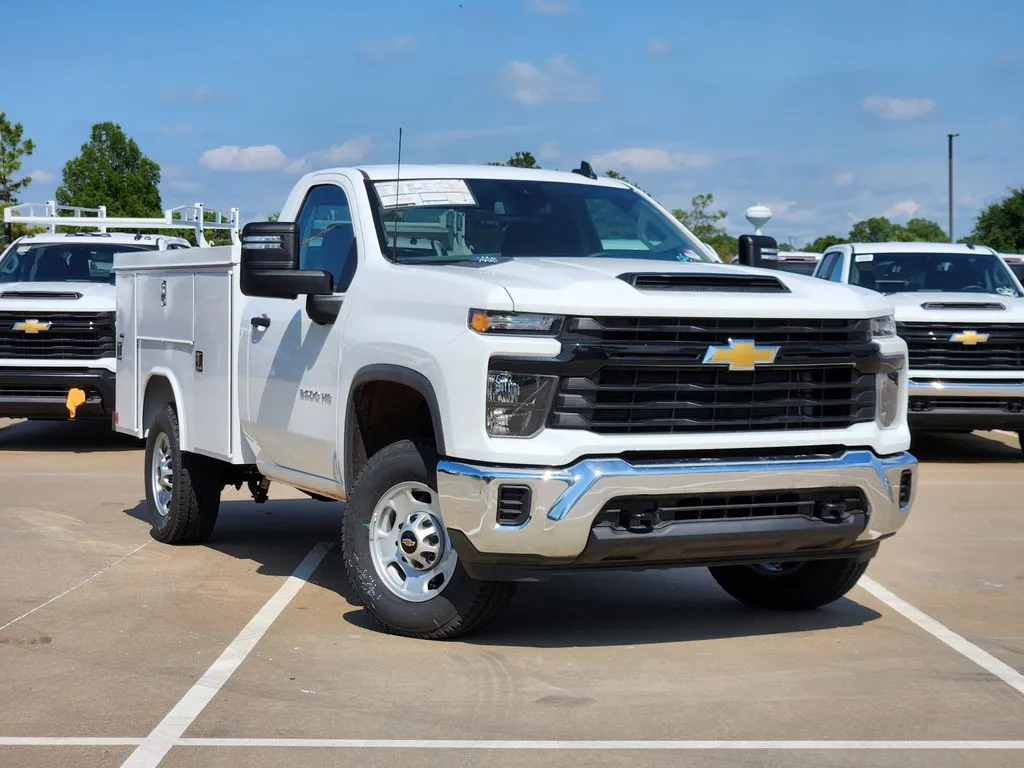 White 2024 Chevrolet Silverado 2500HD Work Truck for sale in Broken Arrow, OK