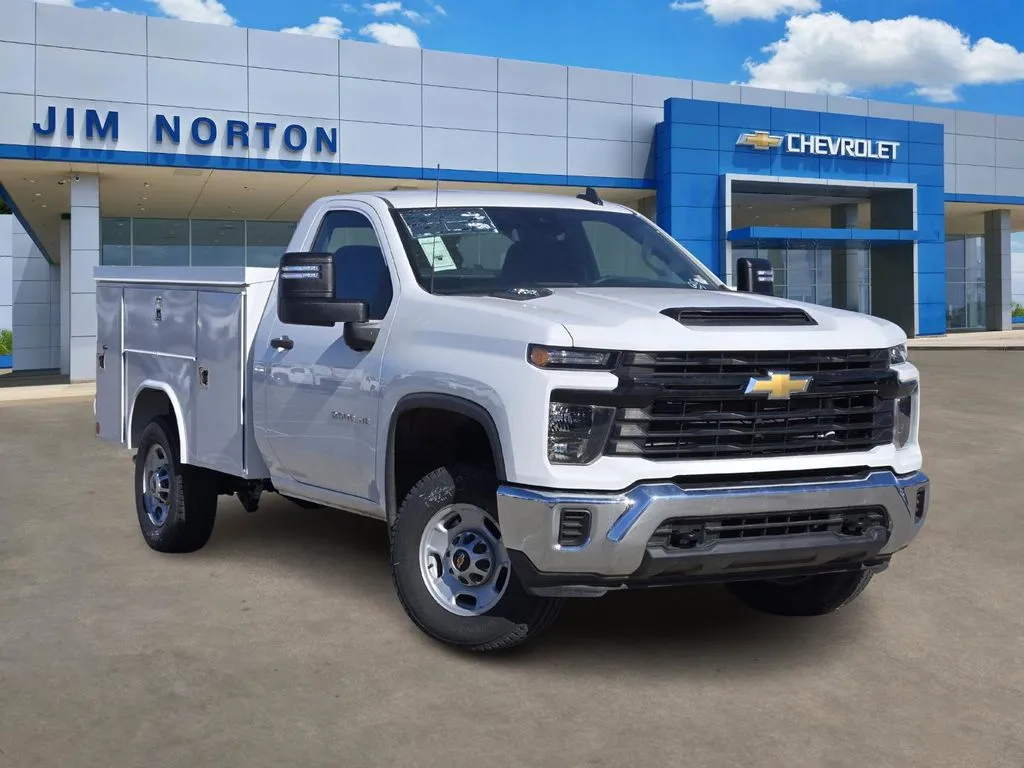 White 2024 Chevrolet Silverado 2500HD Work Truck for sale in Broken Arrow, OK
