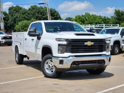 White 2024 Chevrolet Silverado 2500HD Work Truck for sale in Broken Arrow, OK
