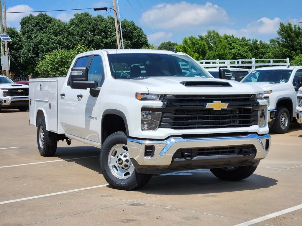 White 2024 Chevrolet Silverado 2500HD Work Truck for sale in Broken Arrow, OK