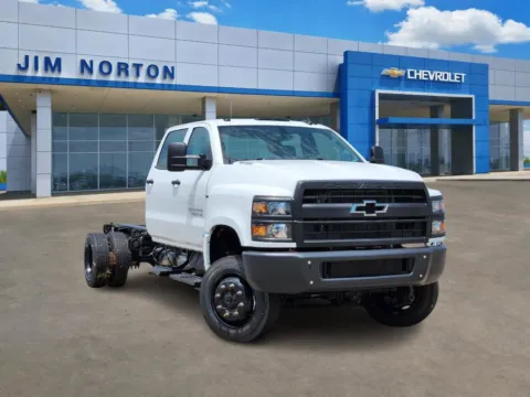 White 2024 Chevrolet Silverado 4500HD Work Truck for sale in Broken Arrow, OK