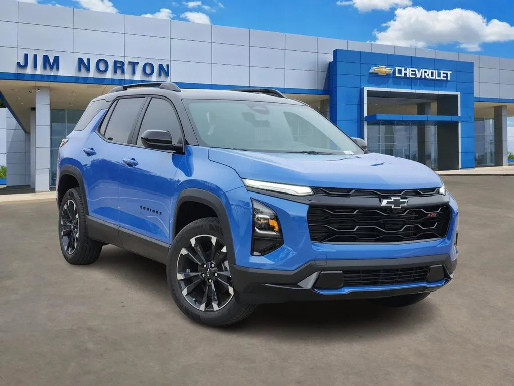 Blue 2026 Chevrolet Equinox RS for sale in Broken Arrow, OK