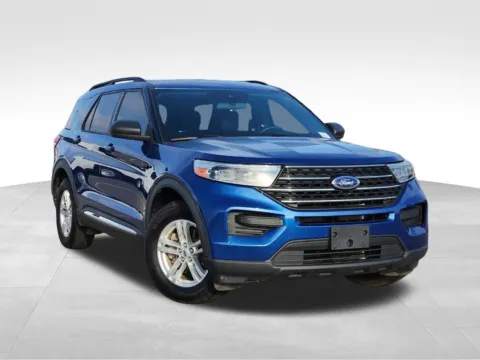 Blue 2020 Ford Explorer XLT for sale in Broken Arrow, OK