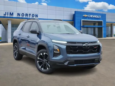 Blue 2026 Chevrolet Equinox RS for sale in Broken Arrow, OK