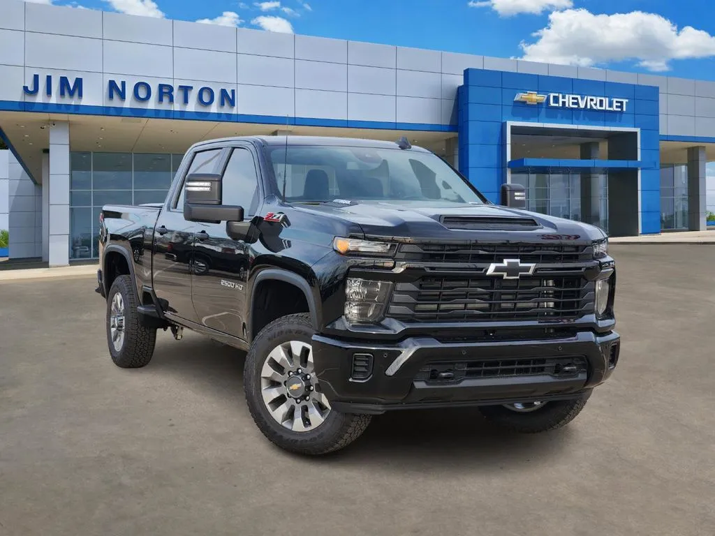 Black 2026 Chevrolet Silverado 2500HD Custom for sale in Broken Arrow, OK