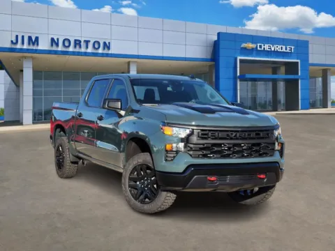 Gray 2026 Chevrolet Silverado 1500 Custom Trail Boss for sale in Broken Arrow, OK