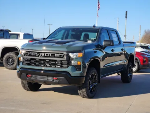 Photos of 2026 Chevrolet Silverado 1500 Custom Trail Boss for sale in Broken Arrow, OK at Jim Norton Chevrolet