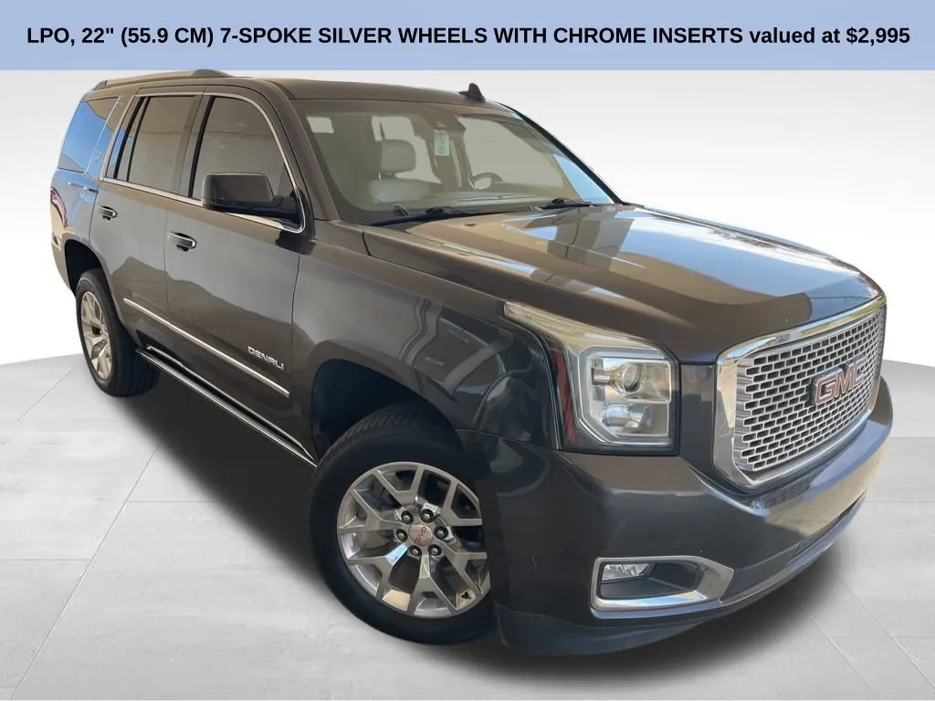 Gray 2017 GMC Yukon Denali for sale in Broken Arrow, OK