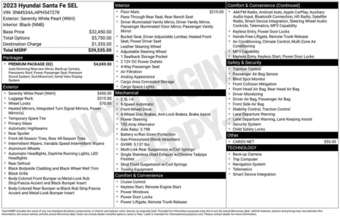 More photos of 2023 Hyundai Santa Fe SEL at Jim Norton Chevrolet, OK