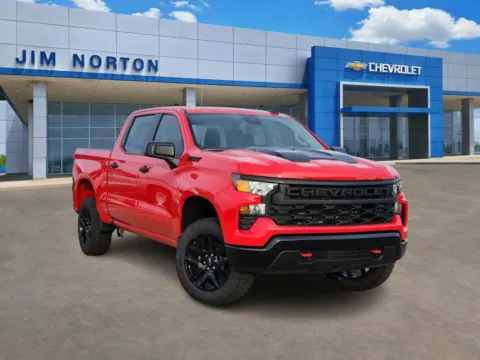 Red 2026 Chevrolet Silverado 1500 Custom Trail Boss for sale in Broken Arrow, OK