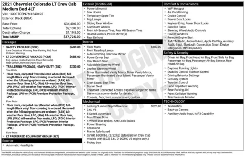 More photos of 2021 Chevrolet Colorado LT at Jim Norton Chevrolet, OK