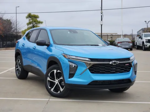 Blue 2026 Chevrolet Trax 1RS for sale in Broken Arrow, OK