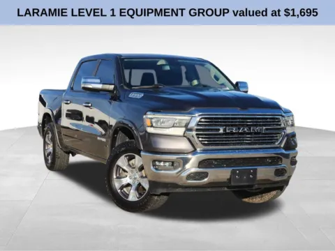 Gray 2019 Ram 1500 Laramie for sale in Broken Arrow, OK