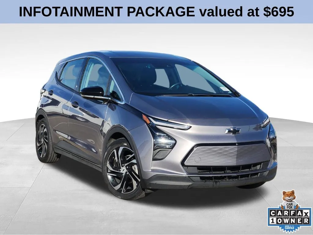 Gray 2023 Chevrolet Bolt EV 2LT for sale in Broken Arrow, OK