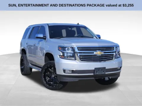 Silver 2015 Chevrolet Tahoe LTZ for sale in Broken Arrow, OK
